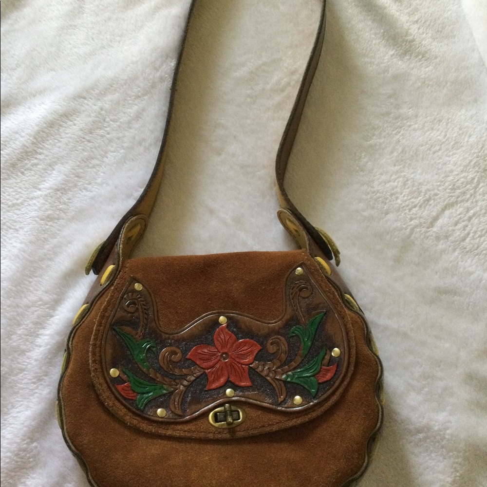 Vintage Suede/Leather Purse